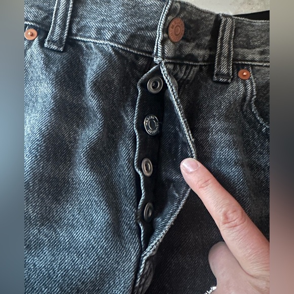 NWT Madewell Low-slung Baggy Jeans Size 28 - Picture 12 of 13